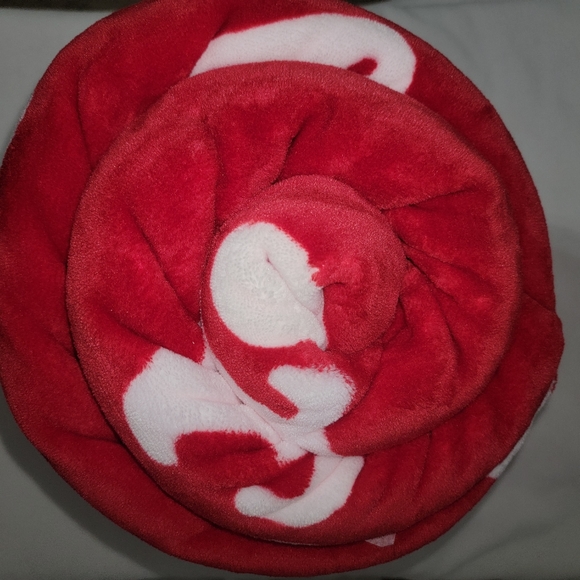 PINK Sherpa Blanket NWT - Picture 2 of 5